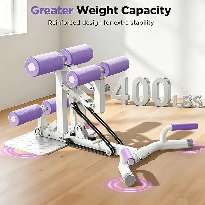 Feierdun Dq2-Upgraded Adjustable Deep Squat Machine, Glutes Workout for Home Gym Workout Training, Sit up Machine for Abs and Muscle Building, Abdominal Bench, Push up Fitness Equipment, Tiktokshopblackfriday#Summervibes Summervibes